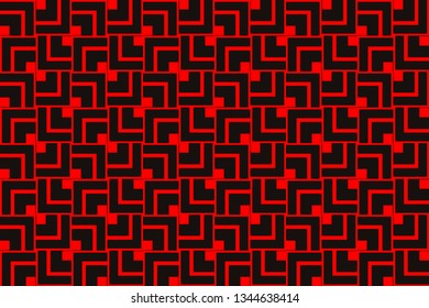 Red color. abstract seamless geometric pattern. for wallpapers, web page background, surface textures, Image for advertising booklets, banners. Vector illustration