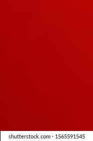 Red Color Abstract trianglify Generative Art background illustration