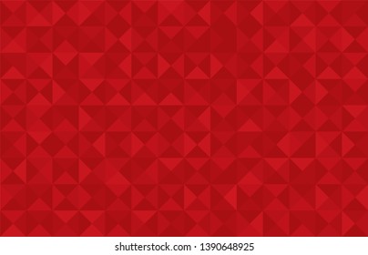 Red color background abstract art vector