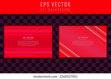 Red color background abstract art vector