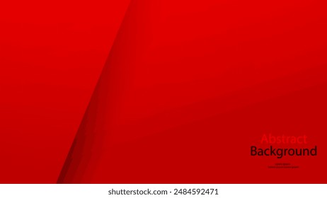 Vector de arte abstracto de fondo de color rojo