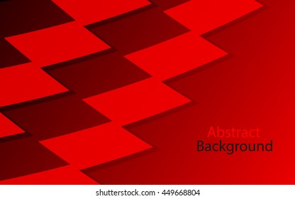 red color background abstract art vector geometric