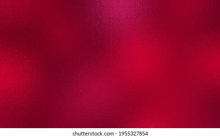Red color background. Sparkle burgundy texture. Metallic effect. Claret glitter pattern. Crimson ​surface. Metal burgundy texture. Vinous backdrop for design wine, banners, covers, prints. Vector
