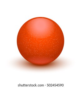 red color ball