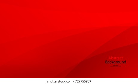 Red color and black abstract background vector art