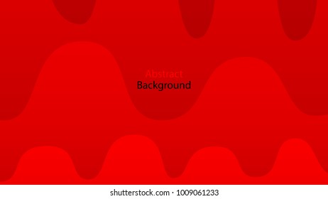 Red color and black color background abstract art vector