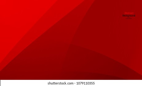 Red color and black color background abstract art vector