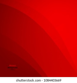 Red color and black color background abstract art vector