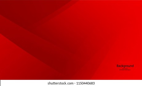 Red color and black color background abstract art vector