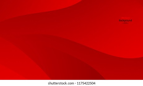 Red color and black color background abstract art vector 