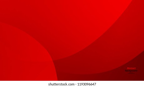 Red color and black color background abstract art vector