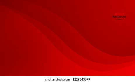 Red color and black color background abstract art vector 