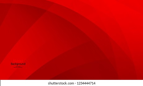 Red color and black color background abstract art vector