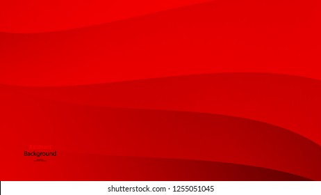 Red color and black color background abstract art vector