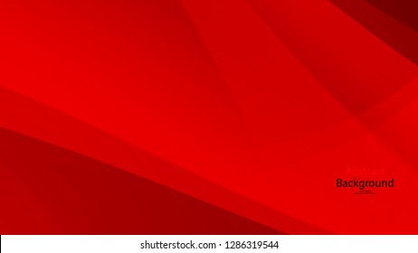 Red color and black color background abstract art vector