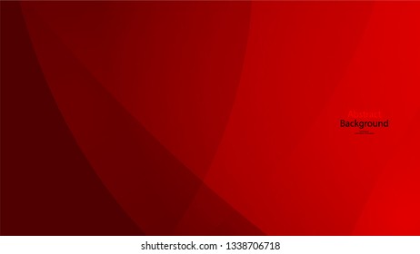 Red color and black color background abstract art vector 
