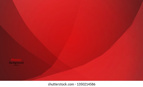Red color and black color background abstract art vector 