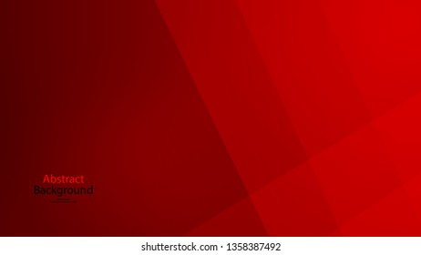 Red color and black color background abstract art vector 