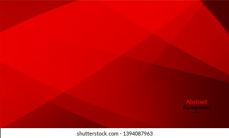 Red color and black color background abstract art vector 