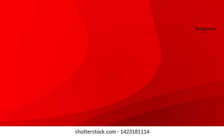 Red color and black color background abstract art vector 
