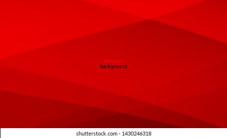 Red color and black color background abstract art vector 