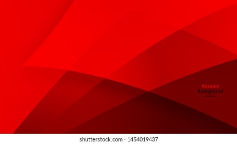Red color and black color background abstract art vector 