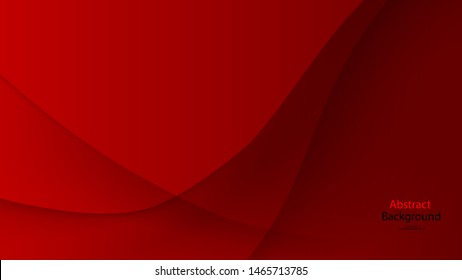 Red color   black color background abstract art vector