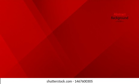 Red color   black color background abstract art vector 