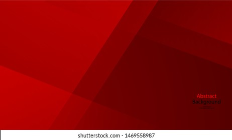 Red color   black color background abstract art vector 
