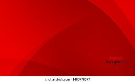 Red color   black color background abstract art vector 