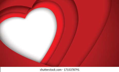 Red color and black color background abstract art vector