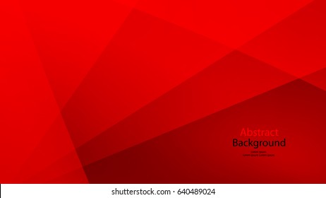 Red color and black color background abstract art vector