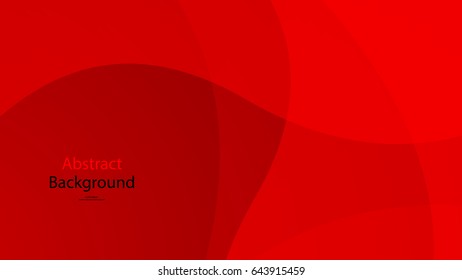 Red color and black color background abstract art vector