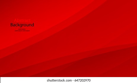 Red color and black color background abstract art vector