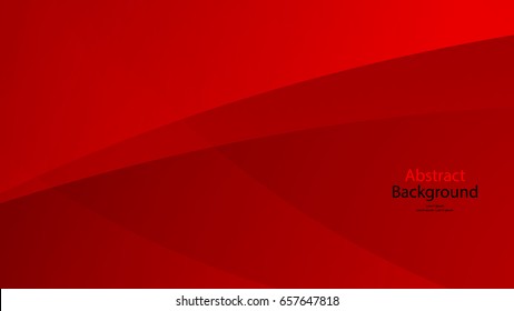 Red color and black color background abstract art vector