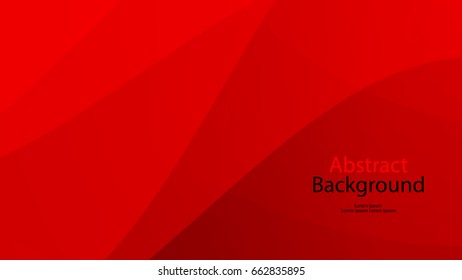 Red color and black color background abstract art vector