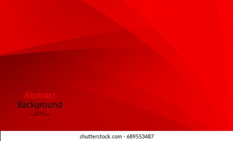 Red color and black color background abstract art vector