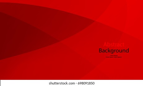 Red color and black color background abstract art vector 