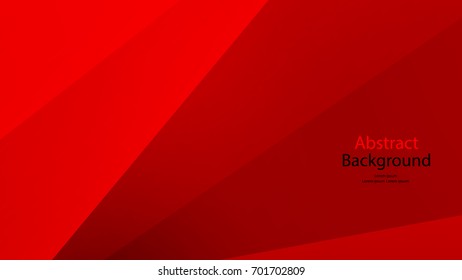 Red color and black color background abstract art vector 
