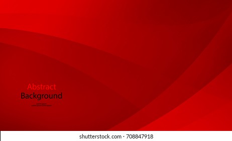 Red color and black color background abstract art vector