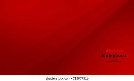 Red color and black color background abstract art vector 
