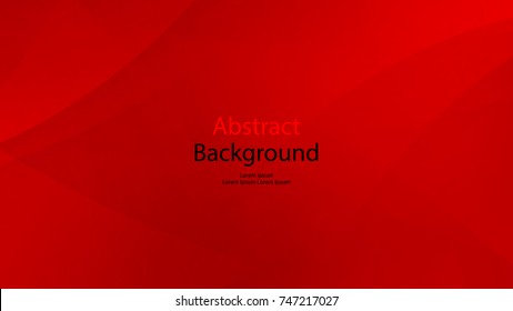 Red color and black color background abstract art vector
