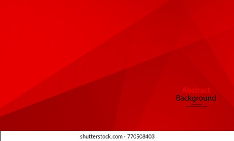 Red color and black color background abstract art vector 