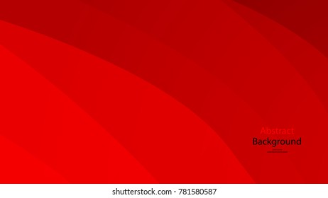 Red color and black color background abstract art vector