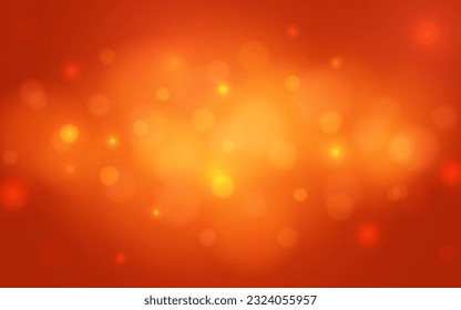 Color rojo bokeh luz suave fondo abstracto, Vector eps 10 ilustración partículas de bokeh, decoración de fondo