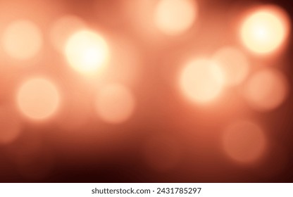 Fondo abstracto suave de la luz del bokeh del color rojo, Vector eps 10 partículas del bokeh de la ilustración, decoración del fondo