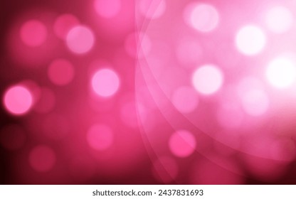 Fondos abstractos de luz suave de bokeh de color rojo, Vector eps 10 ilustración de partículas de bokeh, decoración de fondos