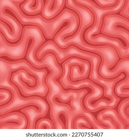 red color brain texture background