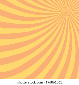 red color burst background. Vector illustration 