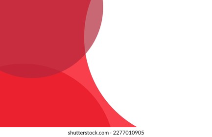 Color rojo gira el fondo con la capa superpuesta. Para papel pintado, portada, banner, afiche, cartel y presentación. Fondo abstracto rojo para tarjeta de visita y plantilla de volante, ilustración vectorial 
